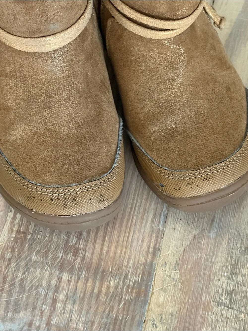 Stride Rite Toddler Leather Ankle Zip Booties